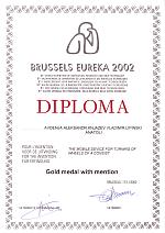 Brussels-Eureka 2002 -  Gold Medal